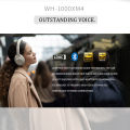 หูฟัง Sony WH-1000XM4 บลูทูธพร้อมไมโครโฟน หูฟังเกมมิ่งไร้สายตัดเสียงรบกวน หูฟัง Bluetooth ไร้สายจาก Sony หูฟังสำหรับเล่นกีฬาสำหรับโทรออกและรับสาย. 
