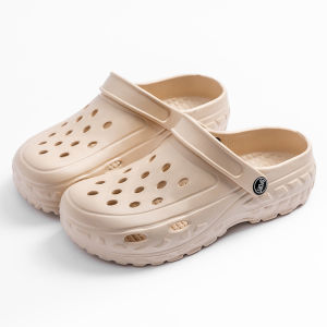 Free Shipping WomenS Summer Outdoor Clogs With Tire-Grade Thick Soles EVA Non-Slip Breathable Closed-Toe Slippers For Men