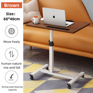 Mobile bedside table side s simple folding bed desk lift the table office sofa