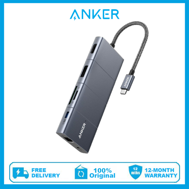 Anker USB C Hub, PowerExpand 11-in-1 USB C Hub Adapter, with 4K60Hz