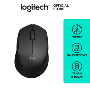 (FREE ALAS MOUSE) Logitech M330 Mouse Wireless Silent Click