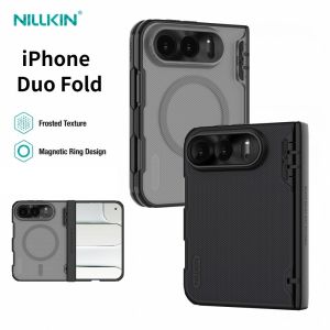 NILLKIN Magnetic Case For iPhone Duo Fold Anti-Fingerprint Hinge Protection Anti-Dust CA4019