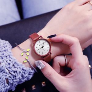 Watchyou Jam Tangan Wanita  A0097 Student Korean Version Of Simple Chic Retro Trend Casual All-match Watches