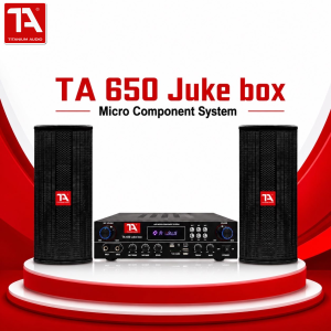 Titanium Audio 650 Jukebox / Mini Component System / 500Wx2 / TA 650 Jukebox / Titanium Audio