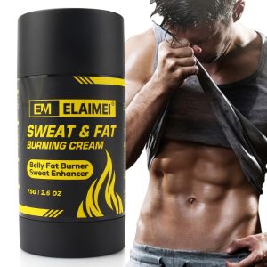 Kem đánh tan mỡ dưỡng ẩm giúp săn chắc cơ bụng Elaimei Sweat & Fat Burning Cream