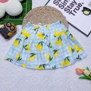 Chân váy cho bé Quần váy bé gái có chip quần trong thun cotton xuất xịn họa tiết xinh xắn 09-42kg
