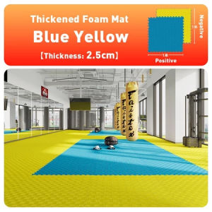 Floor Mat Foam floor mat,EVA Rubber mat Foam 100CM*100CM*2.5CM Puzzle Yoga Matthickened large splice mat Fitness Floor Creeping Foam Gym Mats thickened non-slip Yoga mat