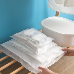 MD-C33 Ziplock Bag Polos Travel Pouch Tas Penyimpanan Pakaian Anti Air / Tas Make Up Tas Kosmetik Serbaguna Pouch Zip Lock Organizer Bag