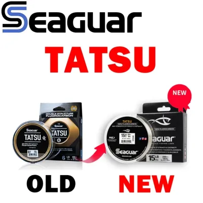 【Exclusive Limited Edition】 Seaguar Tatsu 6lb-15lb 100% Fluorocarbon Dsf Competitive Level Fishing Lines 200y/183m