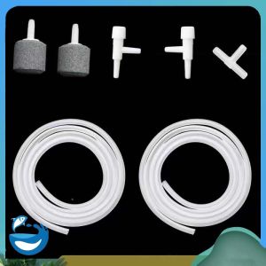 Aquarium Bubble Stone Set For Oxygen Pump Submersible Fish Tank Silent Airstone Producing Bubble