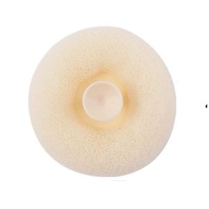 HTF Sucker Shower Ball Sponge Bath Loofahs Mesh Pouf Massage Exfoliate Body Skin Scrubbing Shower Room