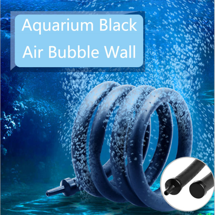 30cm~120cm Aquarium Air Stone Bubble Bar Wall Curtain Tube Hose Fish ...