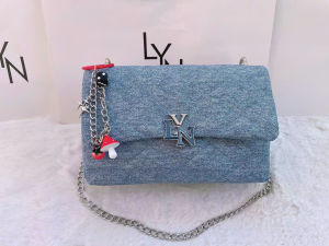 Túi xách tay nữ chần da Ly.n cecilia m bags Lyn đeo chéo đeo vai xách tay gọn nhẹ da mềm
