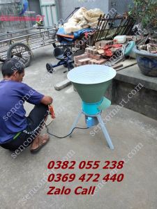 Máy băm bèo tây rau muống chuối motor dây đồng
