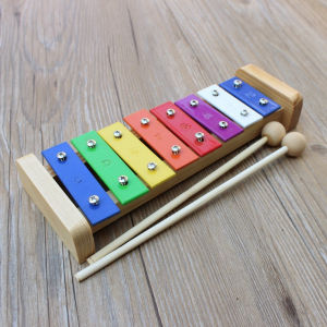 Đàn xylophone gỗ 8 và 15 thanh phát triển khả năng thính giác