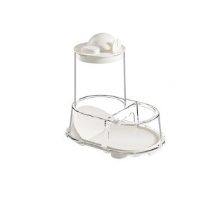 DEQIX Large Capacity Hamster Feeder Transparent Automatic Pet Food Box Pet Supplies Multi-purpose Small Pet Food Bowl Outdoor