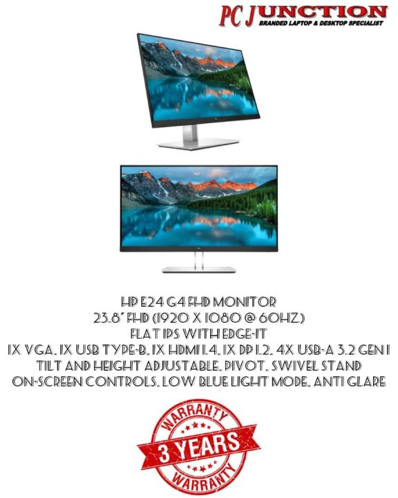 HP E24 G4 FHD Monitor | Lazada