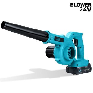 Air Blower Cordless Baterai 24 / 48 Volt Alat Peniup Angin Pembersih Debu Kotoran Vacuum Blower-6717