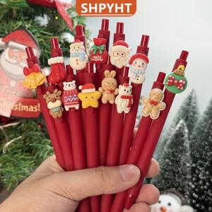 [COD] SHPYHT SPORTS 5Pcs Christmas Gel Pen Student Prizes Cartoon Christmas Tree Santa Claus Snowman Gel Pen Creative Student Stationery Gift
