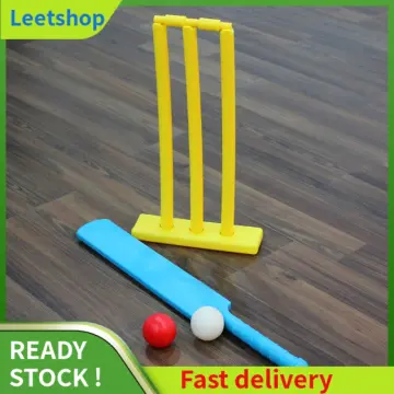 KIDIVO Plastic Cricket Set With Stump And Ball Playing Set For 2-5 Year Kids(Size:- Small, Multicolor) (Paw Pertrol