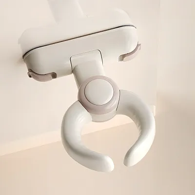 Orzbow Baby Shower Stand Foldable Wall Mount Baby Shower Standing Bath Support Adjustable Height for 6-36 Months