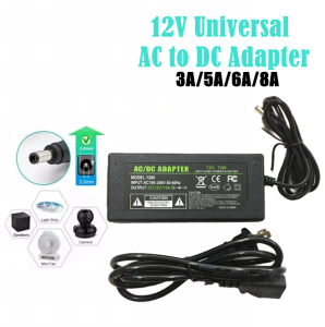 DC12V Adapter 3A / 5A /6A/8A Power Supply Adapter For CCTV/TV Plus/WIFI Routers/DVR/LED Strip Lights