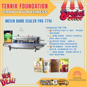 MESIN SEALER PLASTIK CONTINUOS BAND SEALER TYPE FRB 770I BODY PAINT