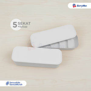 Kotak Penyimpanan Harmony Sekat + Tutup Storage Box Organizer Underware Kaos Kaki Aesthehic