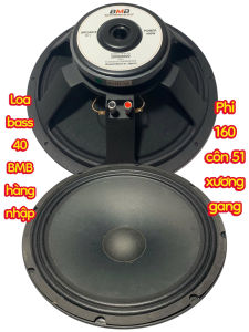 Loa bass 40 - phi 160 côn 51 xương gang gân vải tiếng cực sáng - giá 1 cái