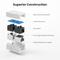 UGREEN RJ45 Cat7 Cat6 Cat5 RJ45 Female Connector Ethernet Adapter Lan Network Extender Extension Cable for Ethernet Cable. 