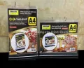 A4 Paper Table Menu Stand Cafe Restaurant with 6 Sleeves Horizontal Vertical Type 2360.1. 
