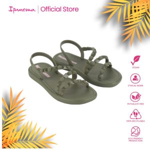 Ipanema Meu Sol Flatform Ad Green Pink  Womens Sandals