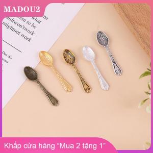 [COD] MADOU2 10 cái/bộ thìa dao kéo mini cổ điển Đồ chơi Bộ đồ ăn thu nhỏ Nhà búp bê