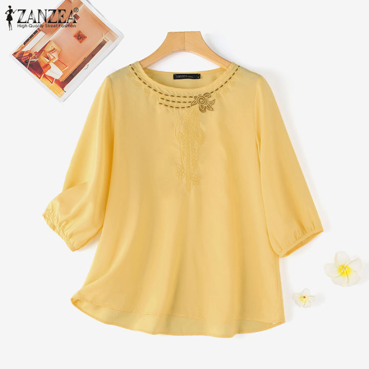 Cutout Floral Embroidery Top: Best Seller