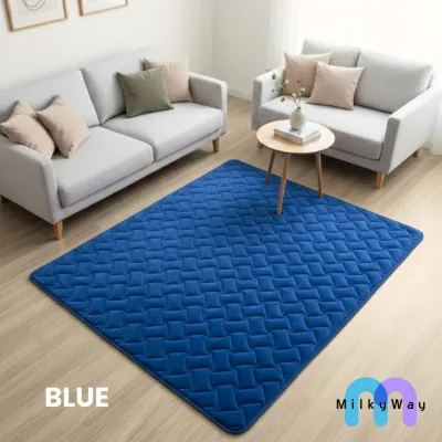 [MilkyWay] Karpet Lantai Yelvo Premium 150x190 cm Tebal 2cm – Empuk Anti Slip Karpet Bulu Halus Minimalis Ruang Tamu & Kamar