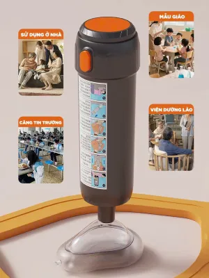 Bộ dụng cụ cấp cứu hóc dị vật đường thở chuyên dụng cho trẻ nhỏ và người lớn tuổi thao tác đơn giản hiệu quả cao