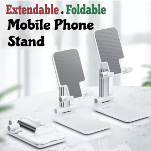 Mobile Phone Stand Holder Upgrade Metal Cell Phone Adjustable Extendable Foldable Portable Handphone Stand