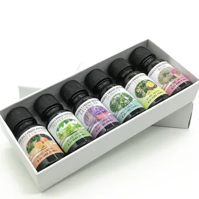 paket 6pcs 10ml minyak Essential Oil diffuser oil aromatherapy minyak esensial aromaterapi disfuser difuser