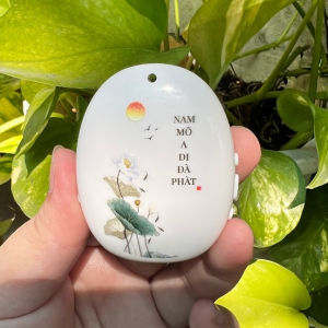 Máy Niệm Phật Nhỏ Gọn Sẵn Trong Máy 58 Bài Chú Đại Bi Chú Vãng Sanh - Mini Trứng