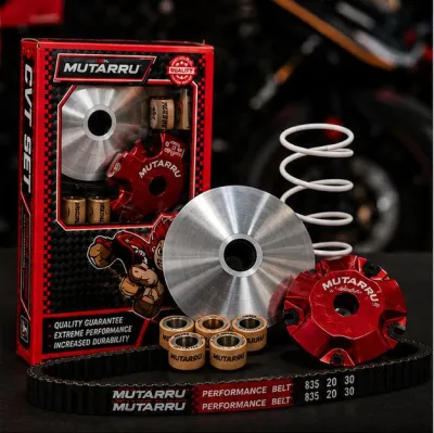 MUTARRU CVT SET Racing Pulley Kit Heavy Duty for NMAX Aerox Click Mio Beat PCX ADV.