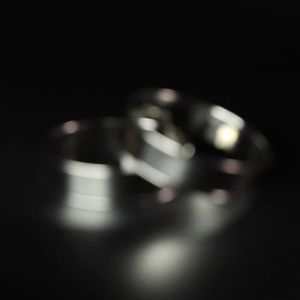 วงแหวนมัฟฟินอังกฤษ KuLeYp 6 ชิ้น ขนาด 4 นิ้ว แบบม้วนสองชั้น วงแหวนครัมเป็ตสแตนเลส วงแหวนทาร์ต แบบกลม