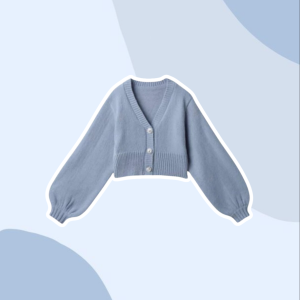 One Set 3in1 | Cardigan Crop Wanita + Celana Cargo + Tanktop | - KA112