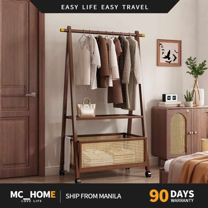 Nordic-style%20floor-standing%20clothing%20rack%20for%20bedroom%20multifunctional%20coat%20rack%20and%20bedside%20clothes%20storage%20rack%20-%20Image%202