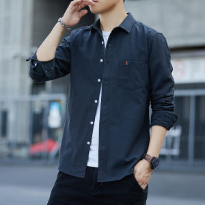 Budget Premium Oxford Long Sleeve Shirt Men Smart Casual Attire Fast SG Warehouse Delivery