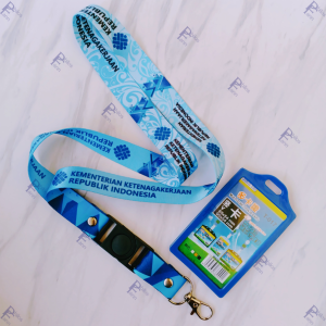 Lanyard Gantungan Tali Id Card Kemnaker : Kementerian Ketenagakerjaan & Frame Holder Tempat Id Card