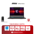 MSI NOTEBOOK THIN 15 B13UC-3437TH | 15.6"(FHD) | IPS | Intel Core i5-13420H | NVIDIA GeForce RTX 3050 | 16GB DDR4 | 512GB NVMe PCIe SSD | Windows 11 Home (โน้ตบุ๊ก) [Pre-Order จัดส่งภายใน7-15วัน]. 