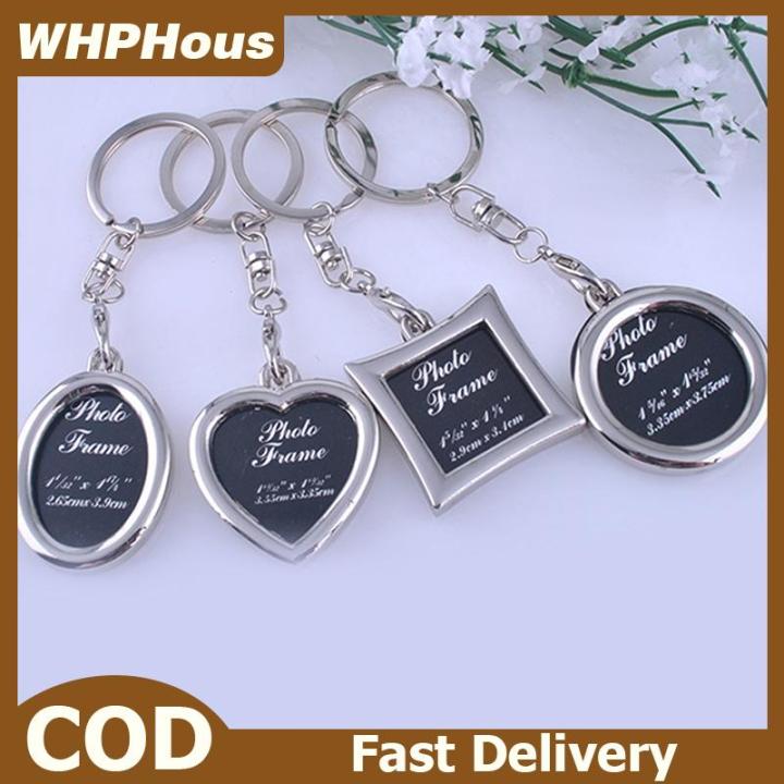 photo keyring keychain with message