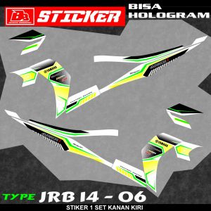 STIKER STRIPING JUPITER Z 115 ROBOT STICKER PREMIUM BISA HOLOGRAM JRB 14