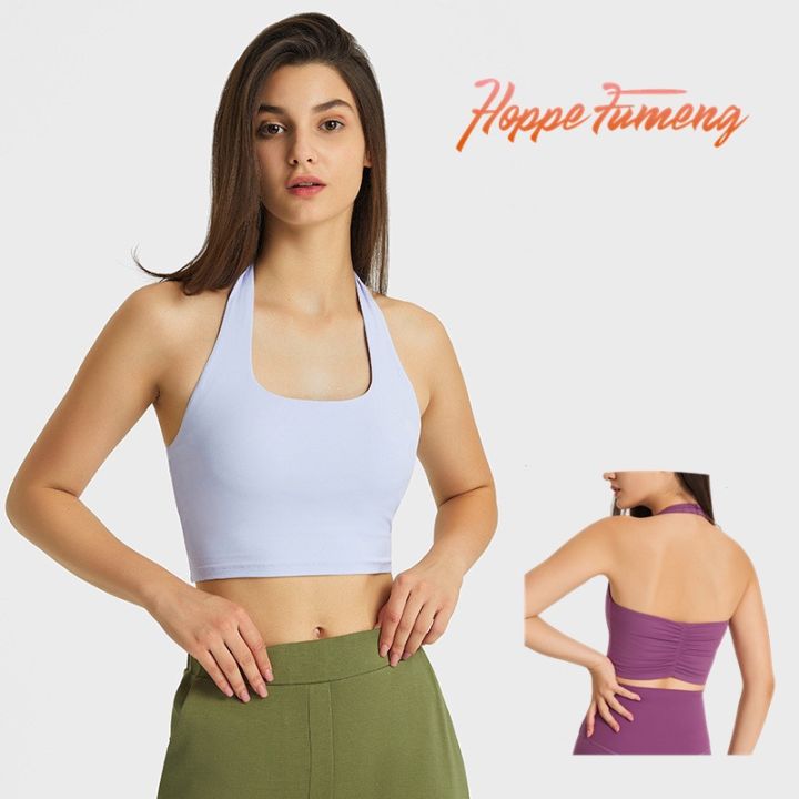 Hoppe Fumeng Của Phụ Nữ Sexy Độn Halter Áo Ngực Tập Yoga Cho Trang Phục ...