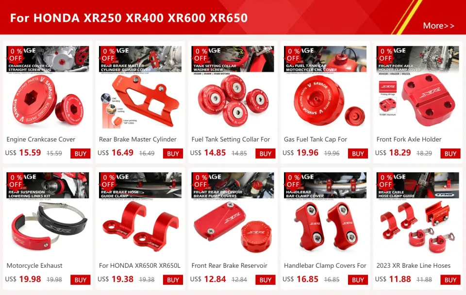 Exhaust Pipe Protector Cover For Ho&nda XR650R XR250R - Foto 12